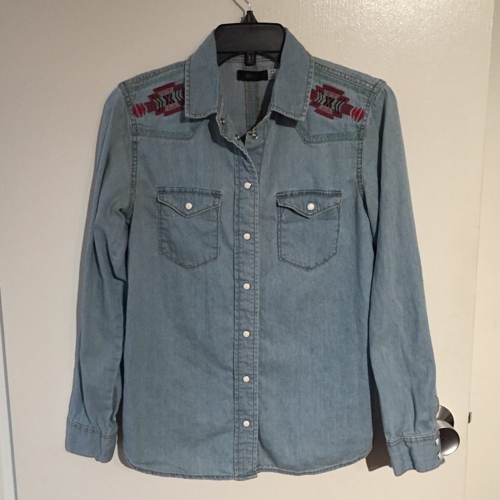 BDG Jean Button Down